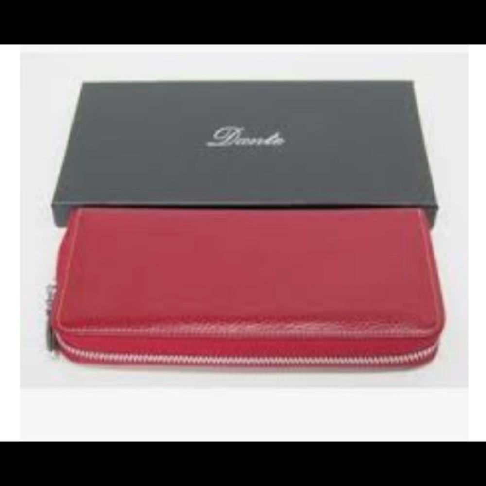 Dante Rfid Blocking Leather Zip Wallet/Clutch - image 1
